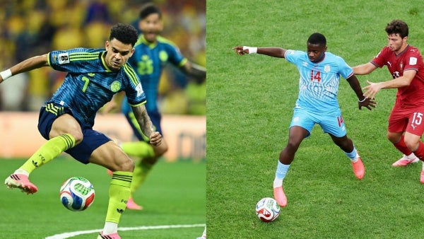 Colombia Vs Congo: ¿Cuánto vale cada plantilla y cuál es el jugador mejor valorado?