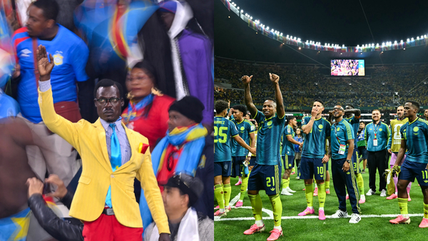 El hincha más famoso del Congo ya llegó a México para intimidar a Colombia
