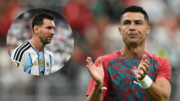VIDEO: Cristiano Ronaldo le hizo el feo a periodista que le preguntó por Messi