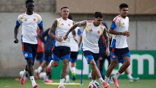 [Video] En detalle, el calentamiento de Colombia para enfrentar al Congo