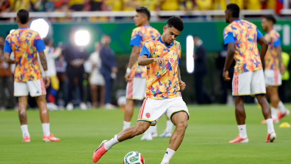 VIDEO | Llanto de felicidad: así se cantó el himno de Colombia vs. RD Congo
