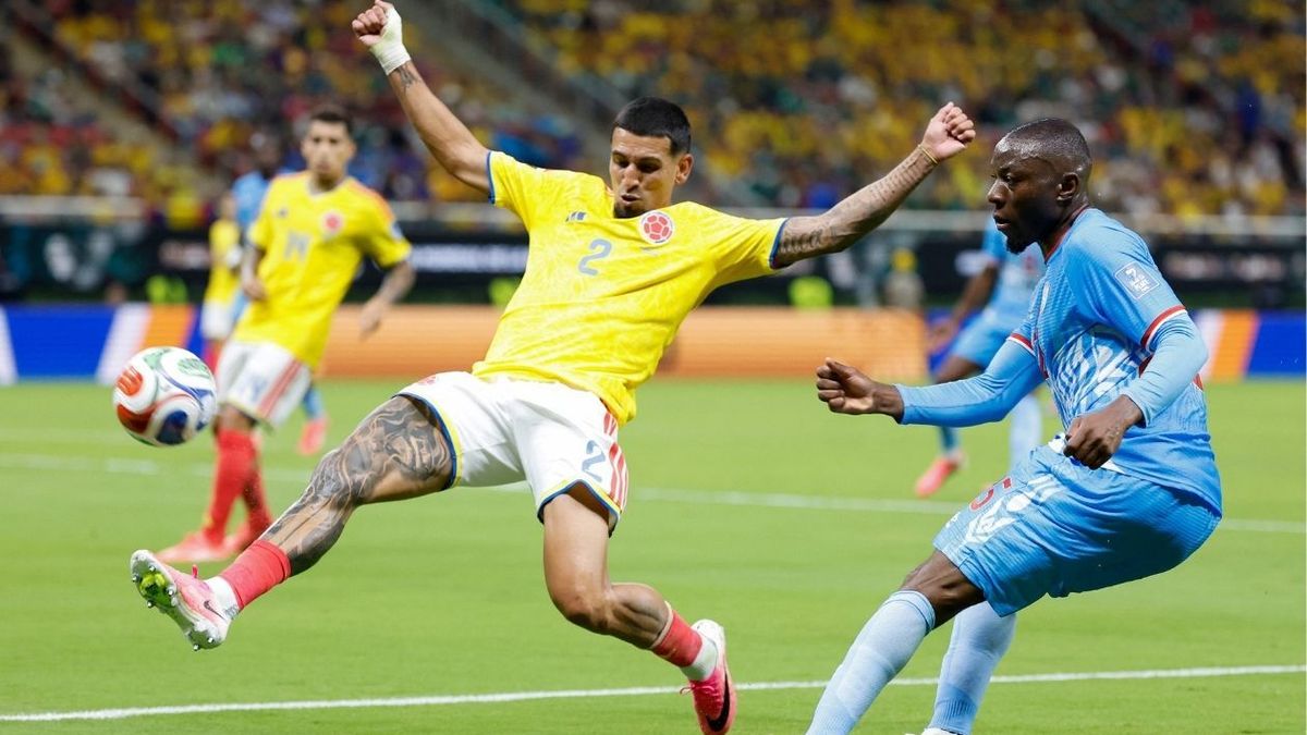 Colombia le ganó al Congo en la fecha 2 del Mundial