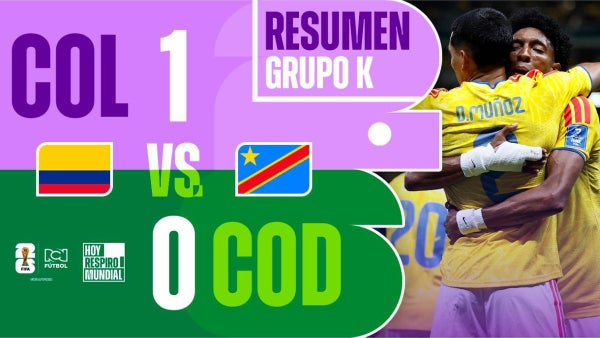 [Video] Colombia derrotó al Congo y clasificó a 16avos. de final de la Copa del Mundo