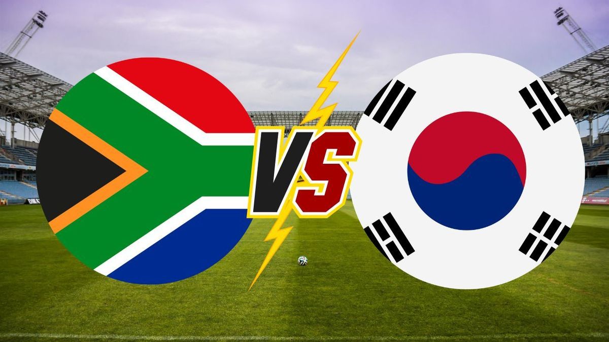 Sudáfrica vs. Corea del Sur.