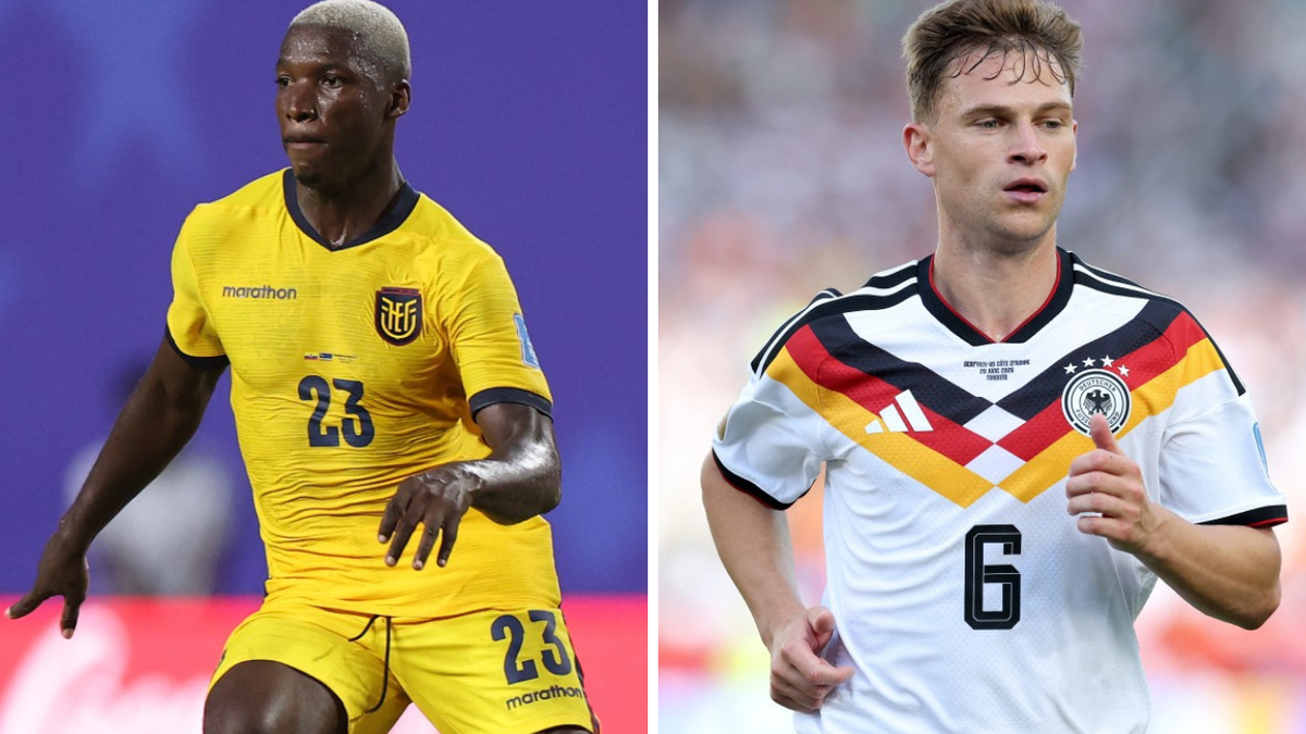 Ecuador vs. Alemania.
