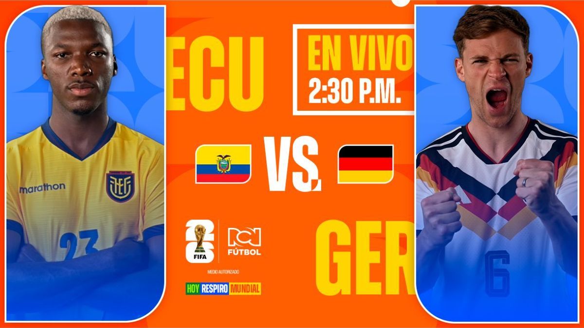EN VIVO Ecuador vs Alemania | Copa Mundial de la FIFA 2026