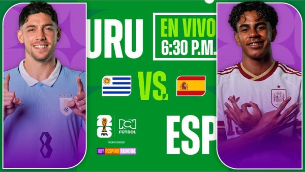 ¿Cómo VER EN VIVO Uruguay vs España por la Copa del Mundo?