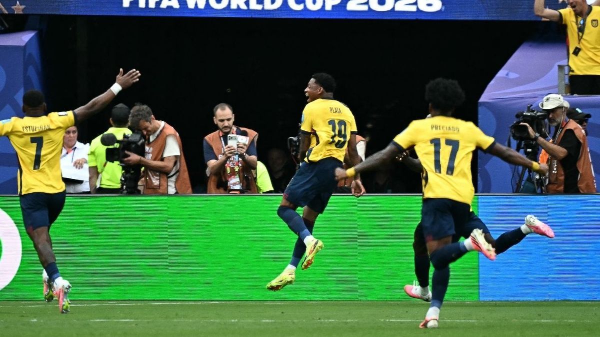Gol de Gonzalo Plata para Ecuador contra Alemania