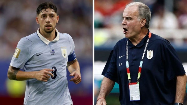 VIDEO: Valverde explotó después de que Bielsa lo sacó del juego vs. España