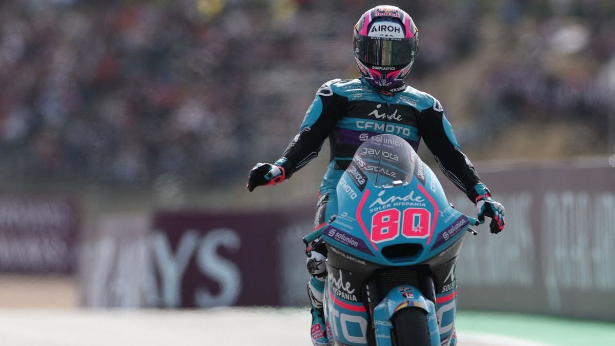 David Alonso partirá primero en el GP de Países Bajos