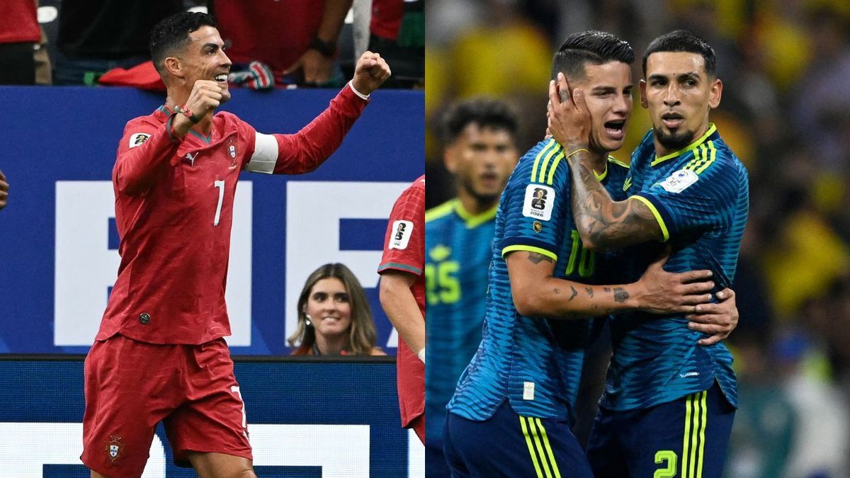 Así quedaría el partido entre Colombia y Portugal