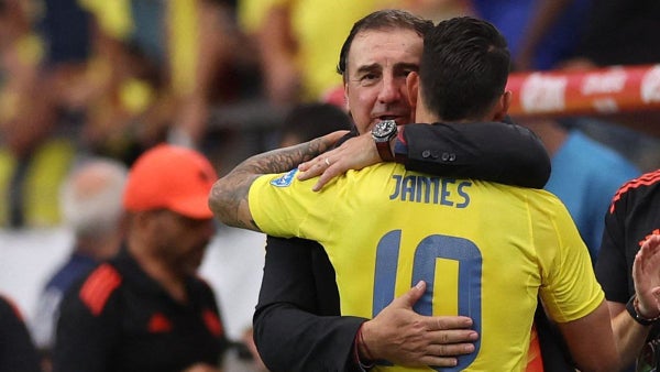 James y Lorenzo celebraron el empate ante Portugal y la clasificación a 16avos. de final