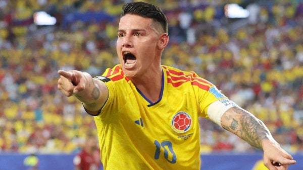 James Rodríguez sumó nuevo récord con la Selección Colombia