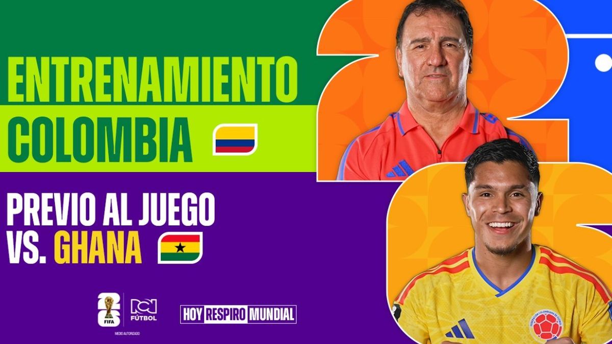 Entrenamiento de la Selección Colombia