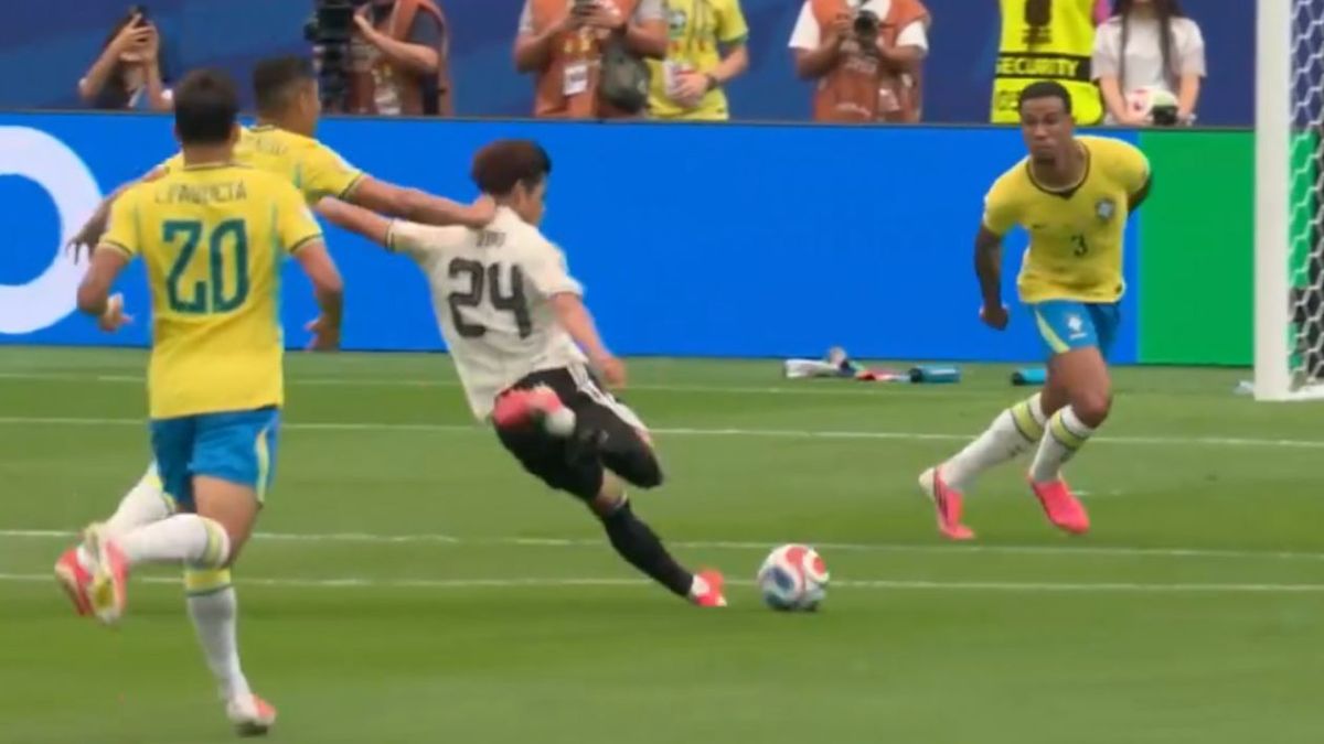 Japón abre el marcador ante Brasil en el Mundial