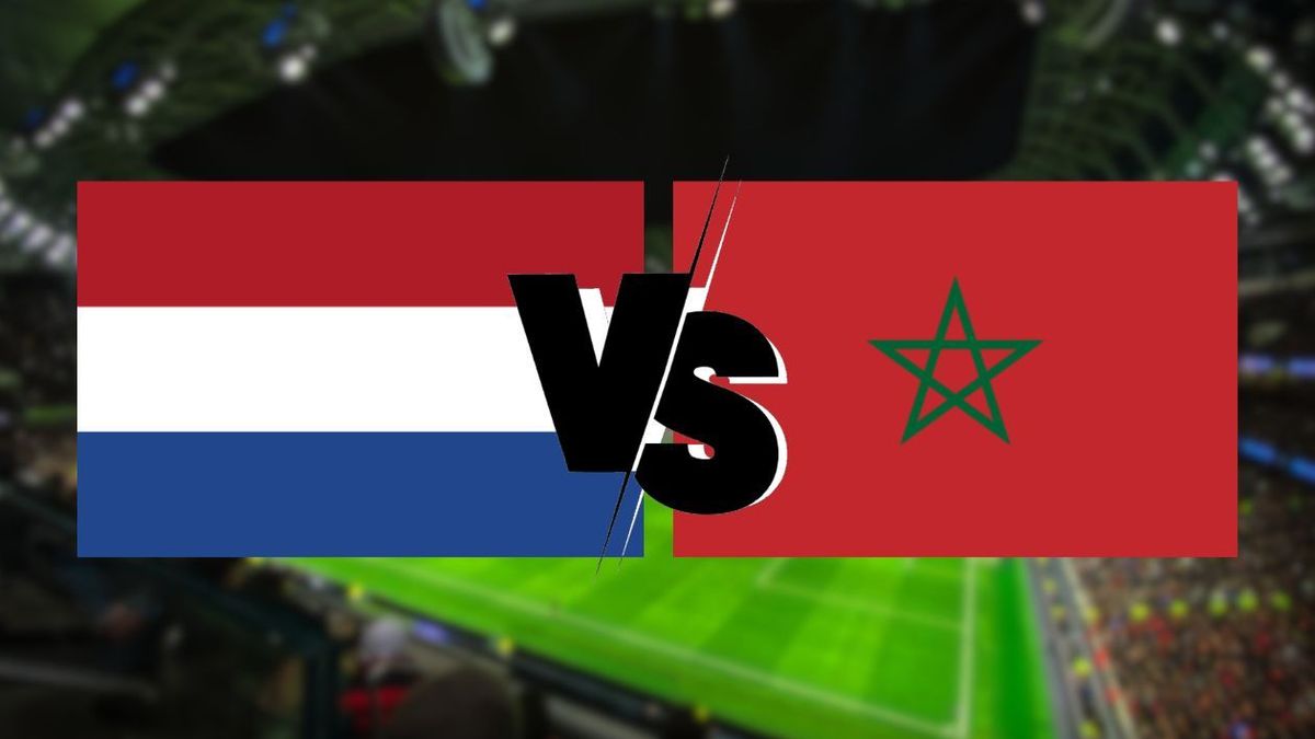 Países Bajos vs Marruecos en 16avos. del final de la Copa Mundial