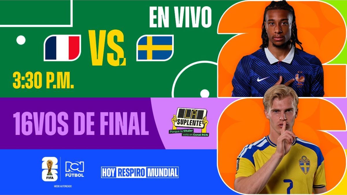 🔴EN VIVO🔴La Suplente: Francia vs Suecia | Copa Mundial de la FIFA 2026