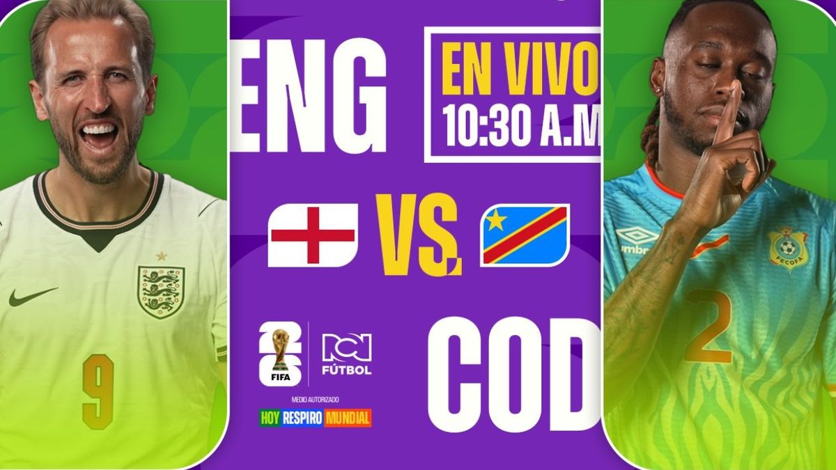 Inglaterra vs Congo Mundial 2026