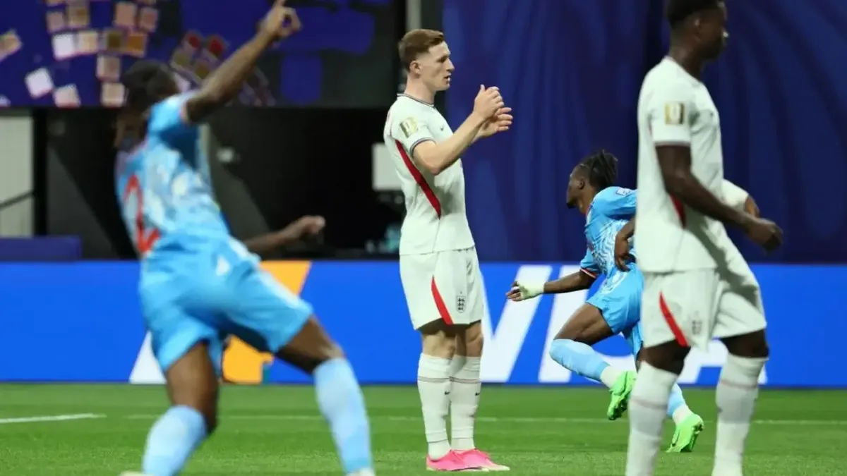 Congo vs. Inglaterra.