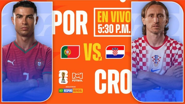 ¿Cómo VER EN VIVO Portugal vs Croacia por la Copa del Mundo 2026?