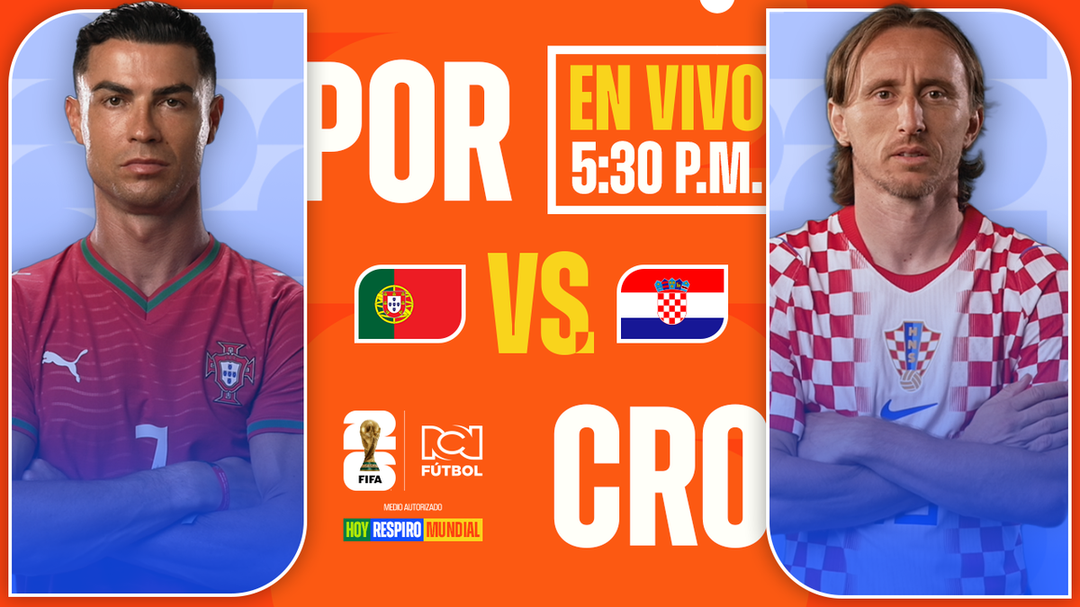 EN VIVO Portugal vs. Croacia.