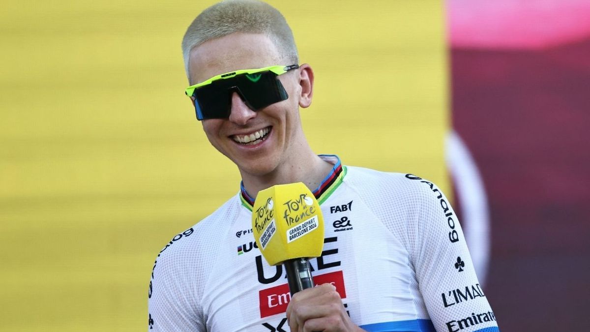 Tadej Pogacar, favorito a ganar el Tour de Francia