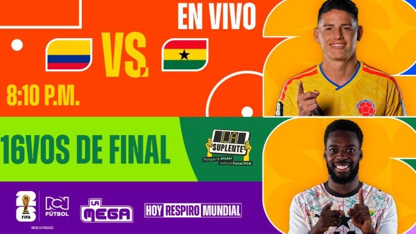 🔴EN VIVO 🔴La Suplente: Colombia vs. Ghana | Copa Mundial de la FIFA 2026