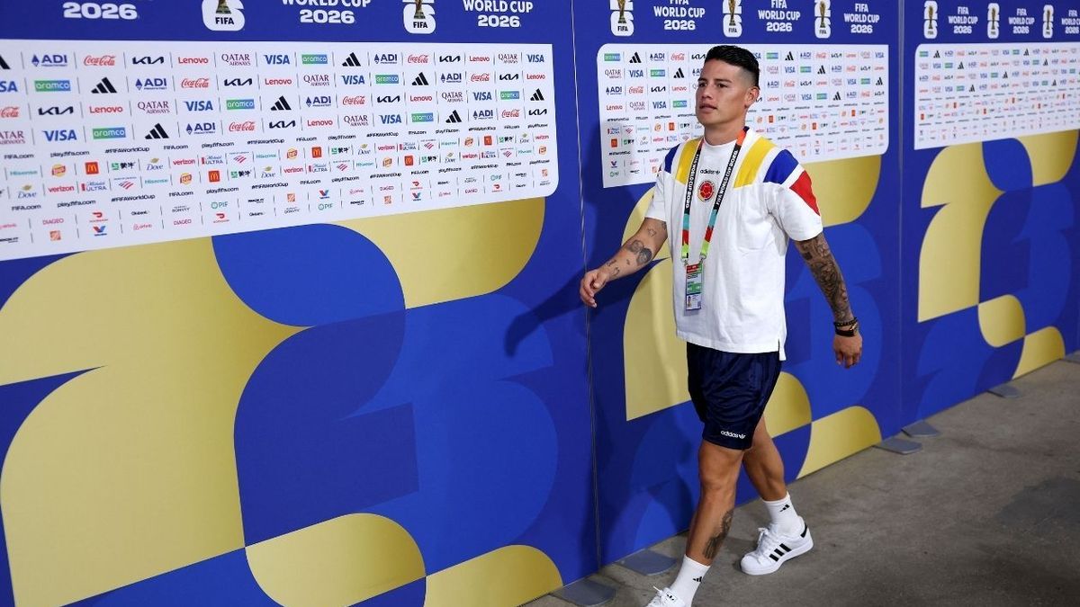 Colombia llegó al estadio de Kansas