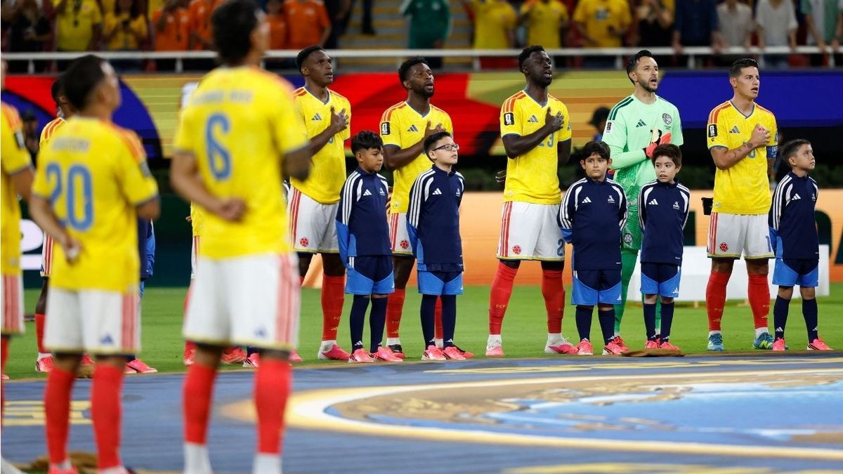 Himno de Colombia en el Mundial