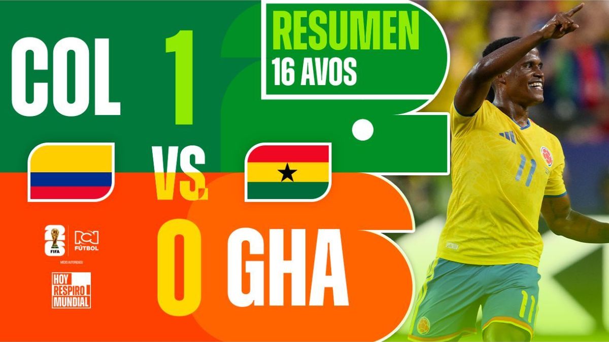 [Video] Colombia fue superior a Ghana y clasificó a octavos del Mundial