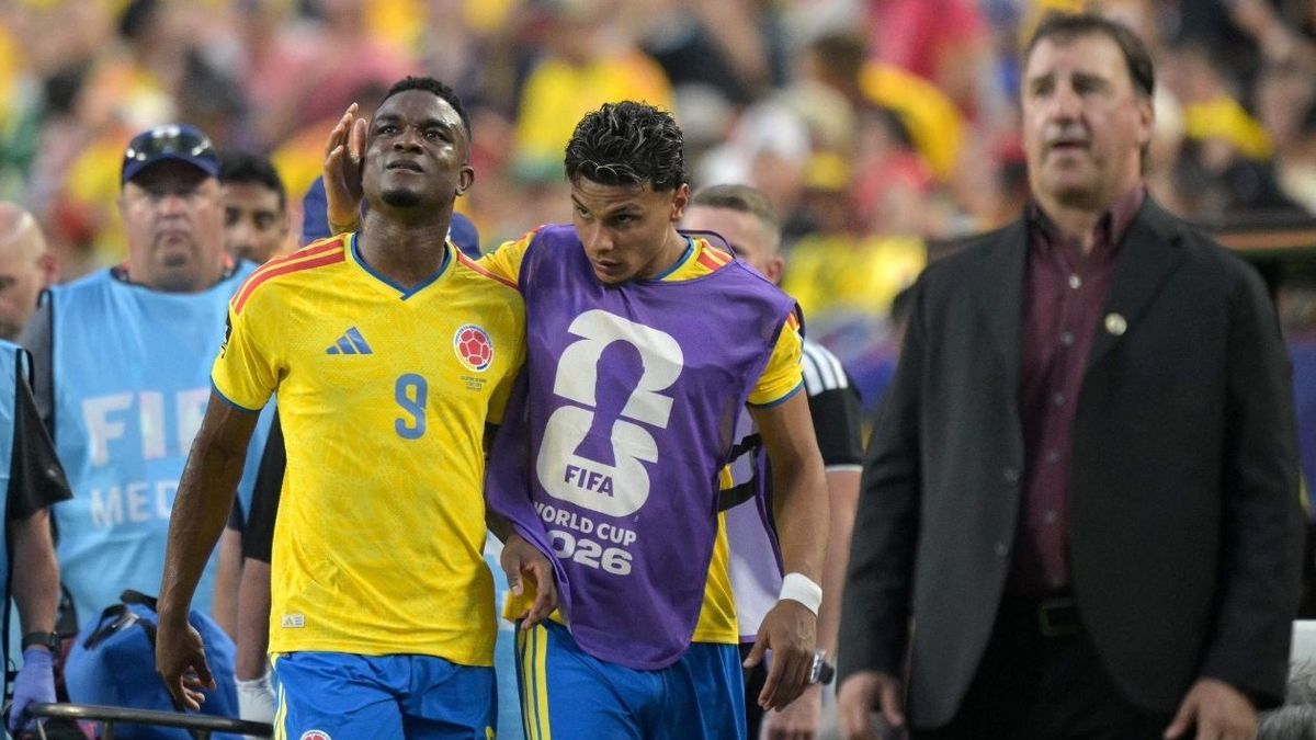 Lesión de Jhon Córdoba en el Mundial