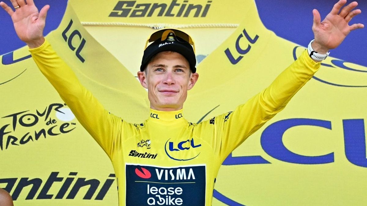 Jonas Vingegaard, primer líder del Tour de Francia 2026