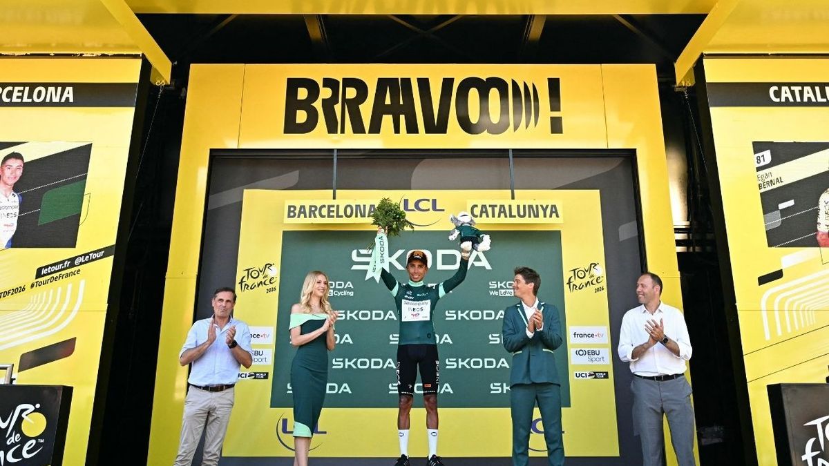 Egan Bernal, líder de los puntos en el Tour de Francia