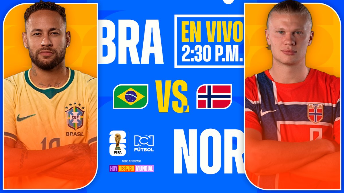 EN VIVO Brasil Vs Noruega | Octavos de final Copa del Mundo 2026