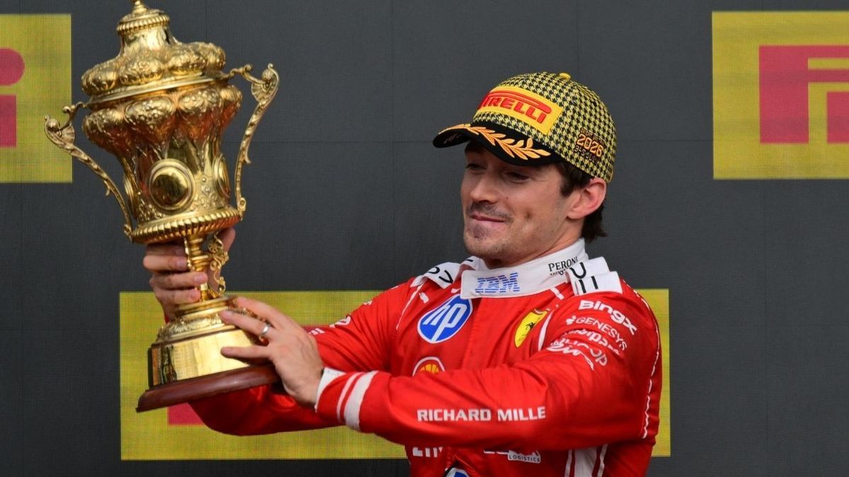 Charles Leclerc ganó el Gran Premio de Gran Bretaña en la F1