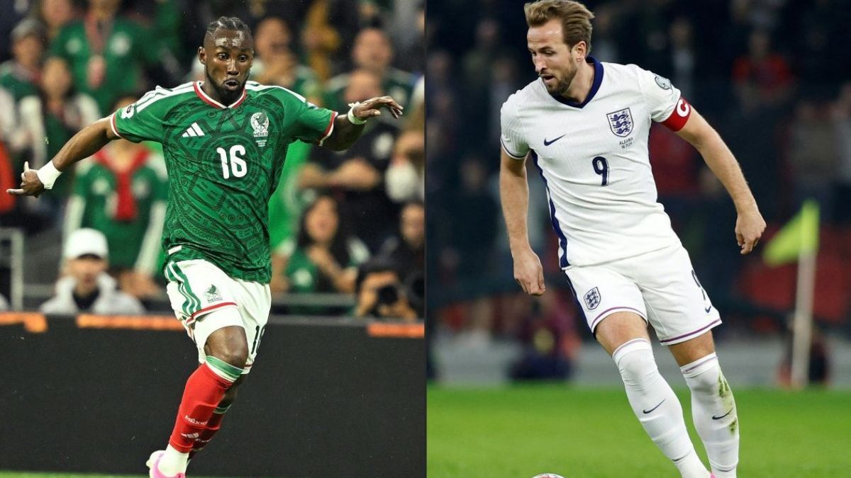 México vs. Inglaterra.