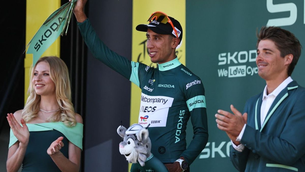 Egan Bernal en el Tour de Francia 2026