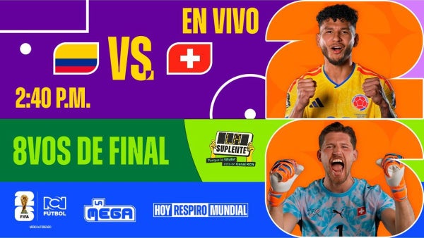🔴EN VIVO 🔴La Suplente: Suiza vs Colombia | Copa Mundial de la FIFA 2026