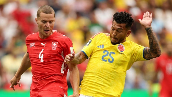 [Video] Colombia vs Suiza: Luis Javier Suárez la tuvo, pero definió terriblemente