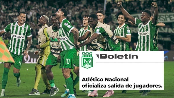 Nacional confirmó los 5 jugadores que no continuarán