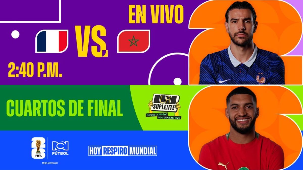 🔴EN VIVO 🔴La Suplente: Francia vs Marruecos | Copa Mundial de la FIFA 2026