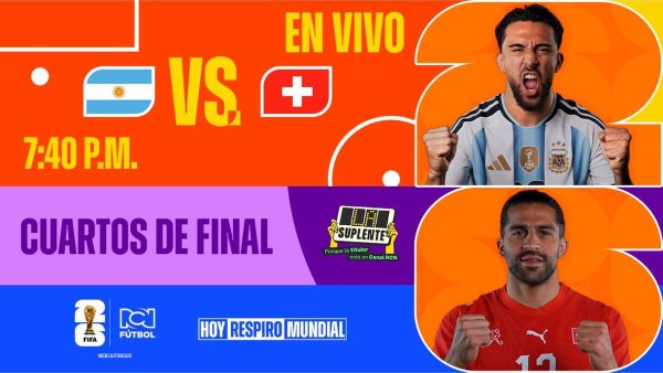 🔴EN VIVO🔴La Suplente: Argentina vs Suiza | Copa Mundial de la FIFA 2026