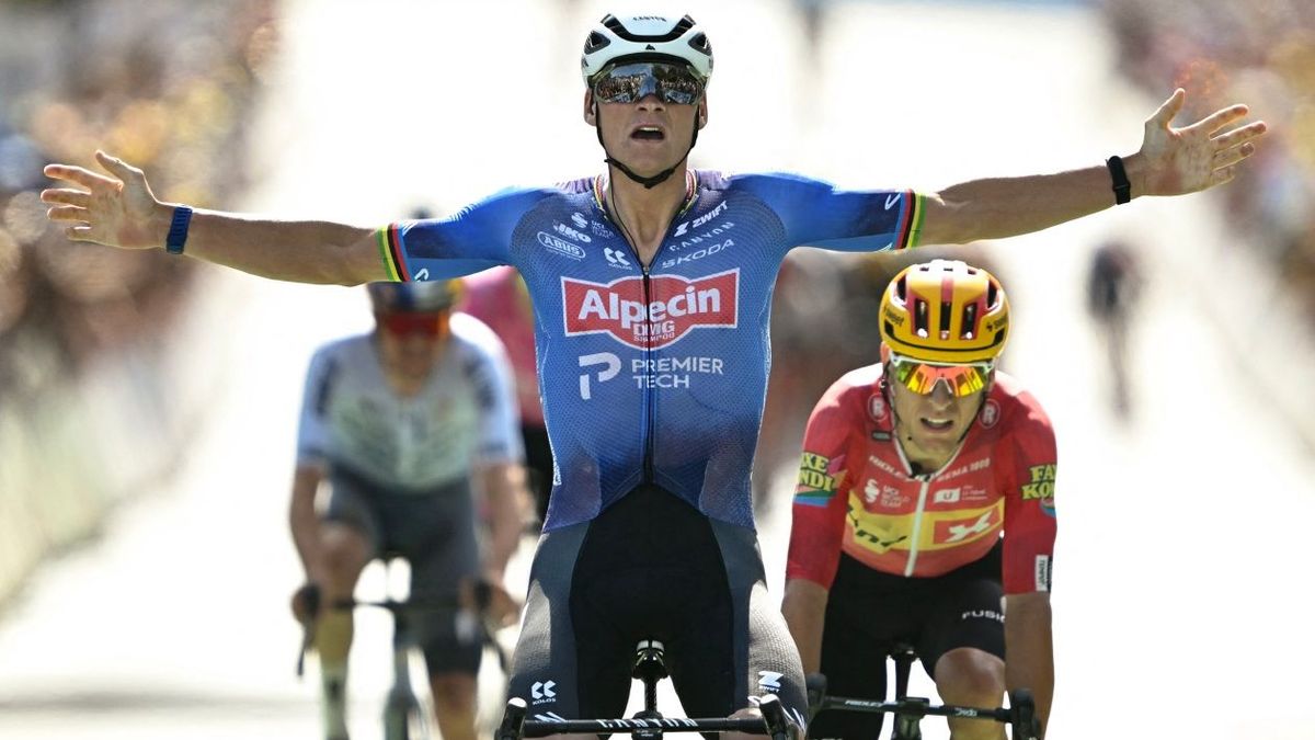 Mathieu van der Poel ganó la novena etapa