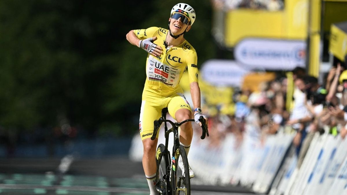 Tadej Pogacar, líder del Tour de Francia 2026