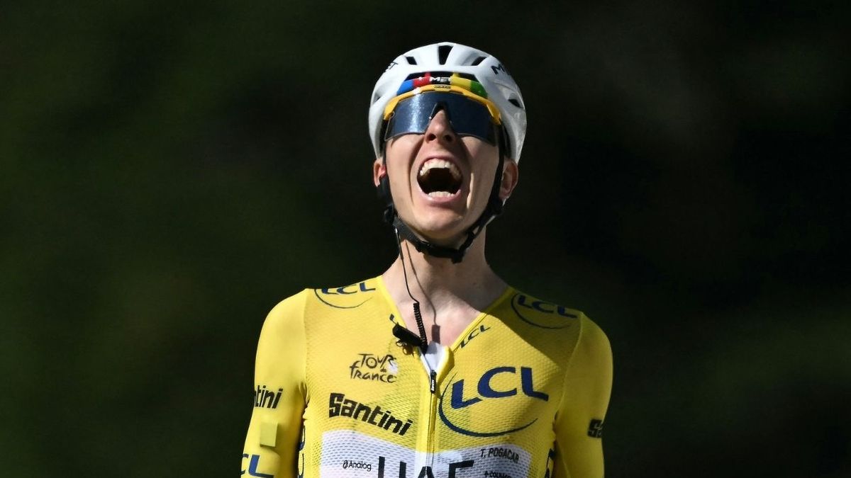 Así fue el ataque de Pogacar en la etapa 10 del Tour de Francia