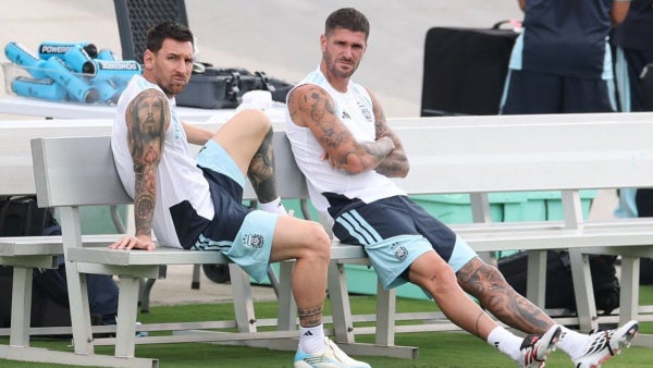 De Paul no se escondió y dijo esto antes del cruce vs. Inglaterra