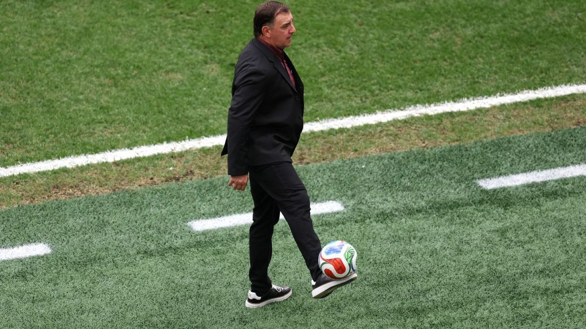 Néstor Lorenzo con la Selección Colombia