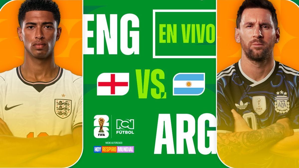 Inglaterra vs. Argentina.