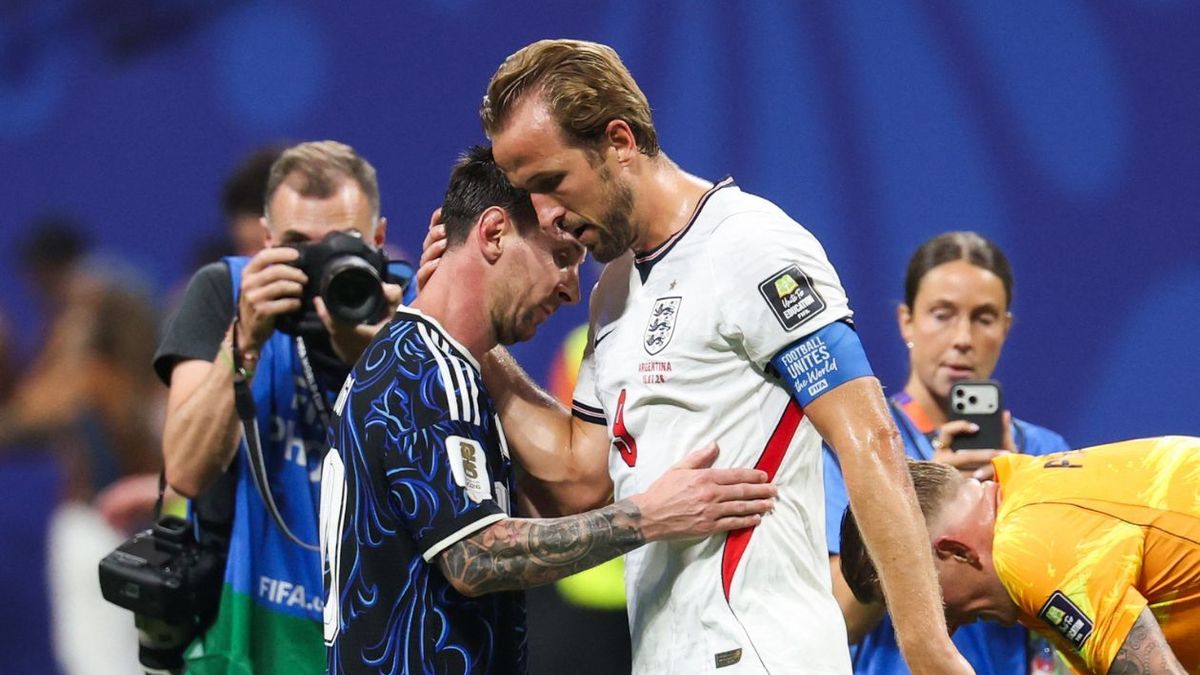 Harry Kane no se guardó nada tras ser eliminado por Messi en la semifinal del Mundial