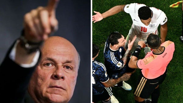 Esto dijo Carlos Antonio Vélez sobre el árbitro del Argentina vs. Inglaterra